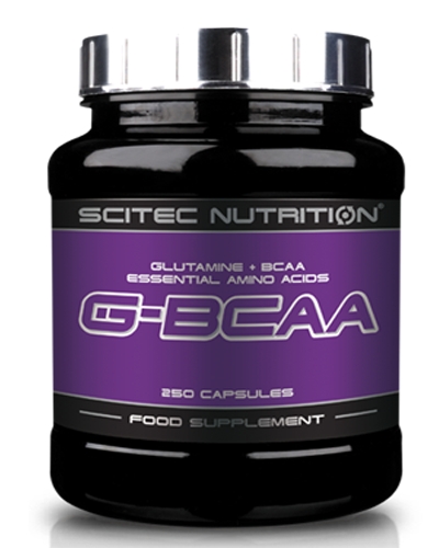 Scitec Nutrition G-BCAA, 250 кап