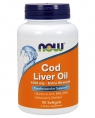 NOW Cod Liver Oil 1000 mg, 90 кап