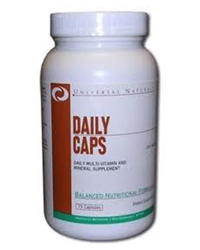Universal Nutrition Daily Caps, 75 кап