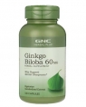 GNC Ginkgo Biloba 60 mg, 100 кап