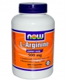 NOW Arginine 500 mg, 100 кап