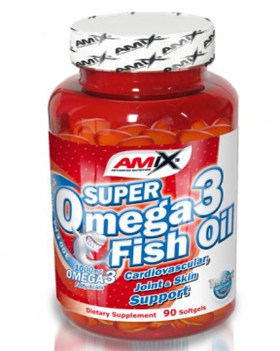 Amix Nutrition Super Omega 3 Fish Oil, 90 кап