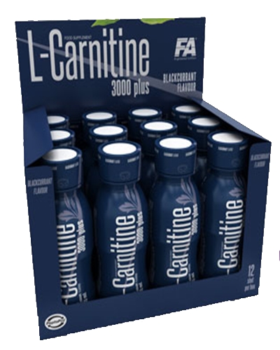 Fitness Authority L-Carnitine 3000 Plus, 12шт*100мл