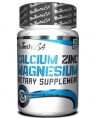 BioTech USA Calcium Zinc Magnesium, 100 таб