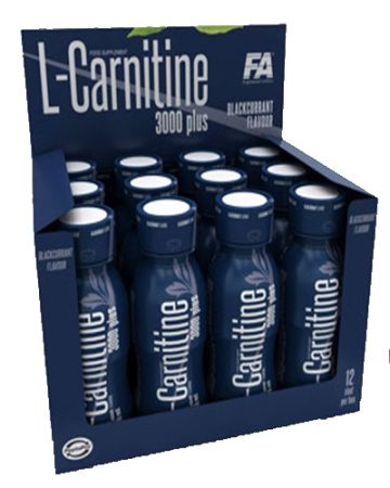 Fitness Authority L-Carnitine 3000 Plus, 12шт*100мл